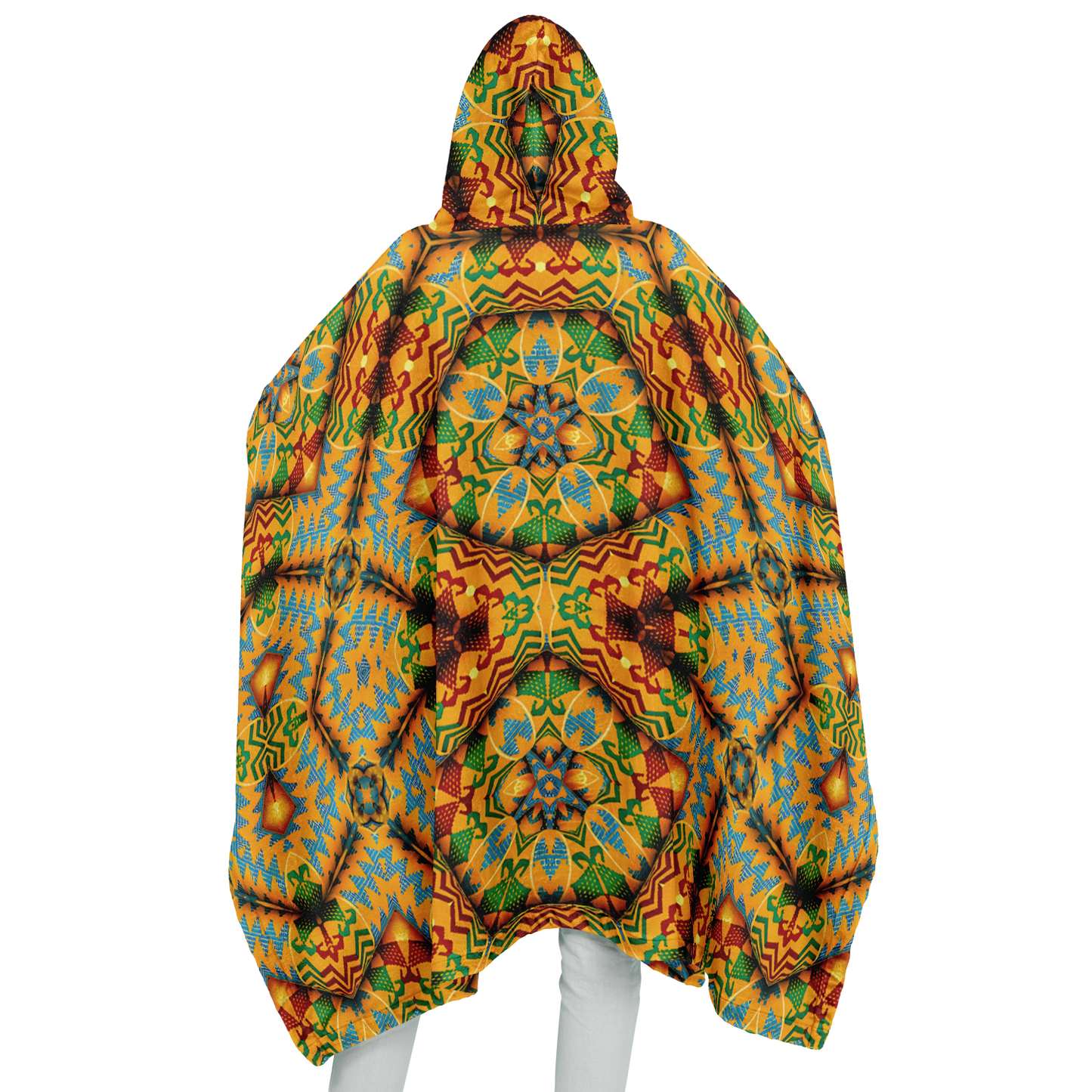 Women's Flannel Blanket Poncho