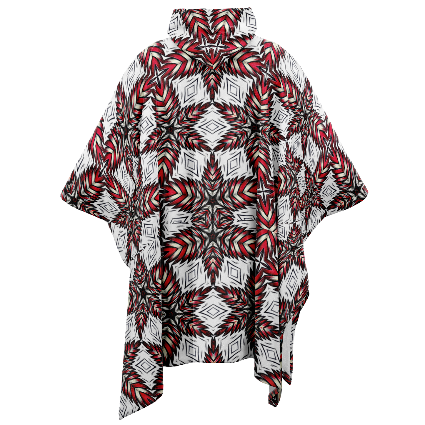 Men's Flannel Blanket Poncho