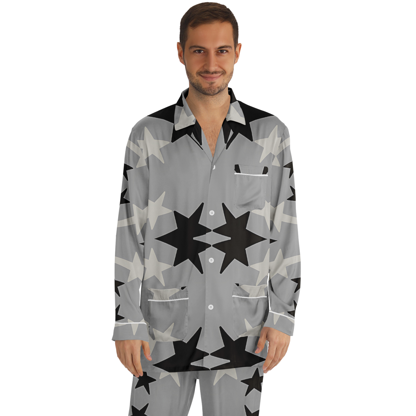 Men's Satin Pajamas