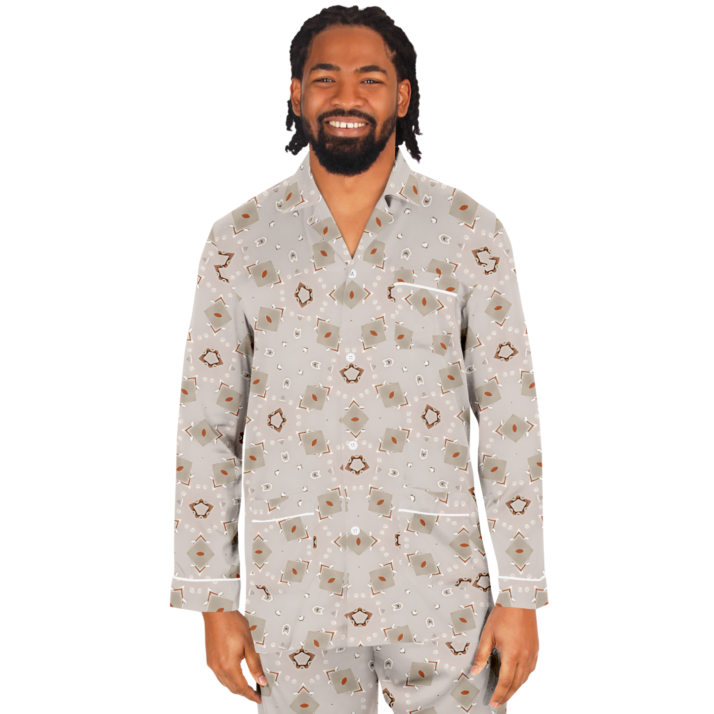 Men's Satin Pajamas