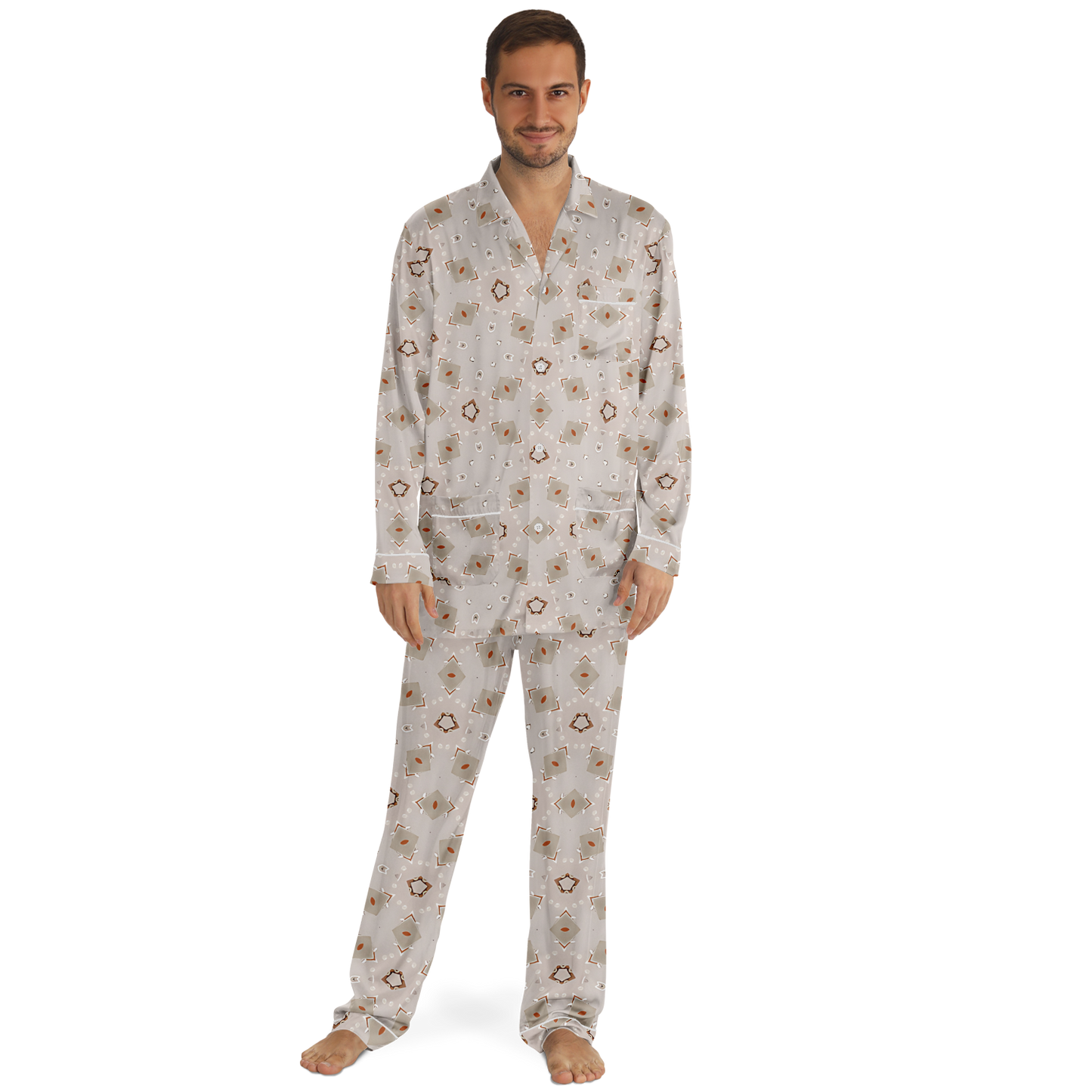 Men's Satin Pajamas