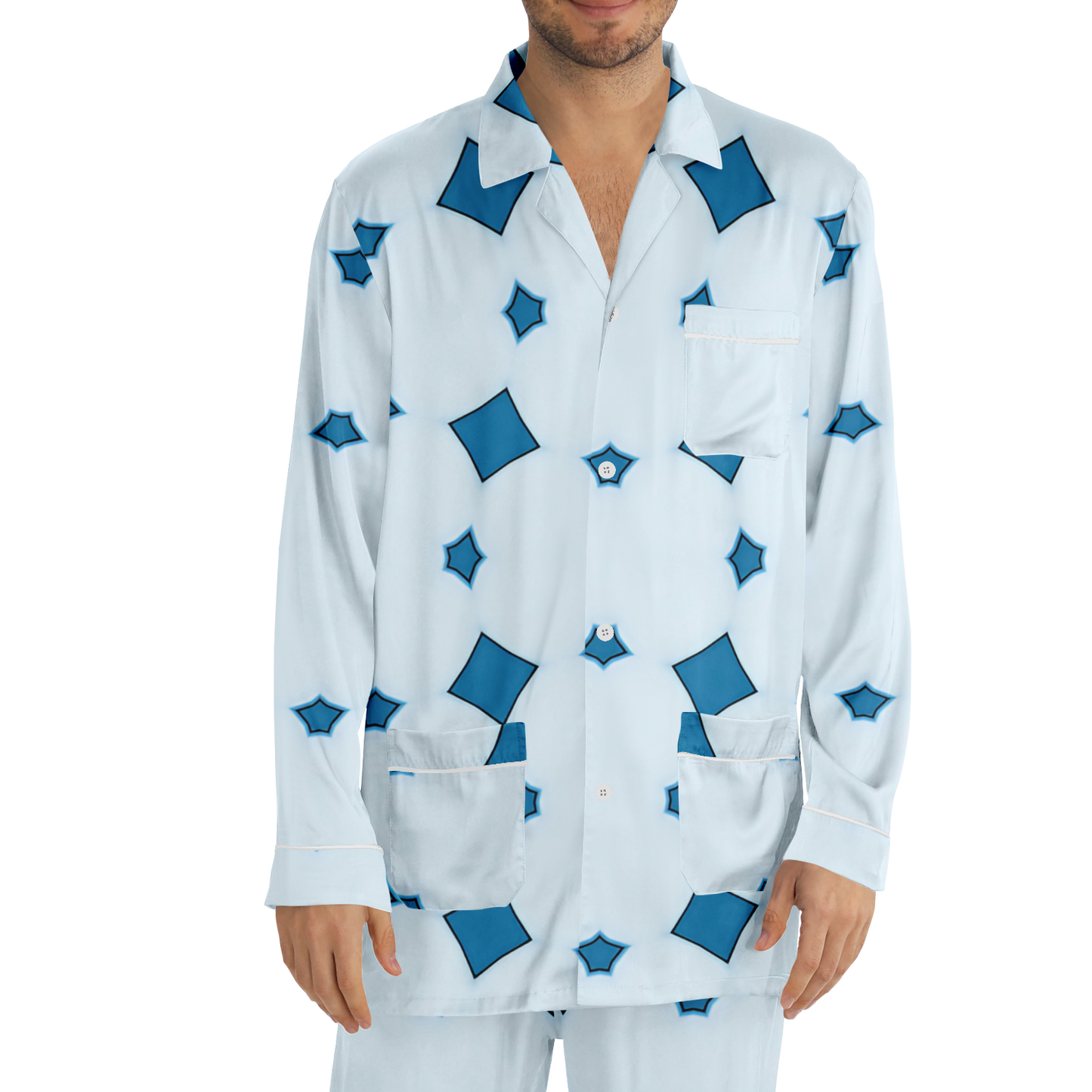 Men's Satin Pajamas