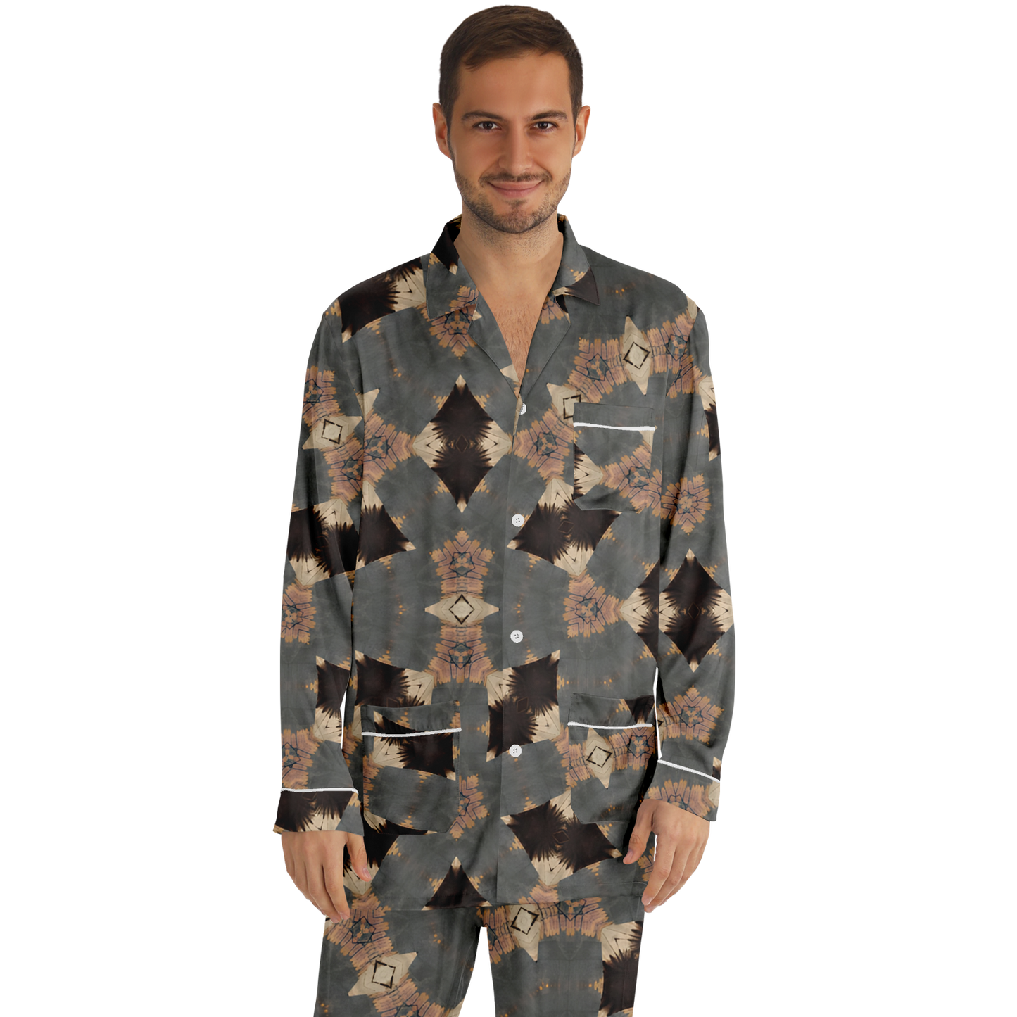 Men's Satin Pajamas