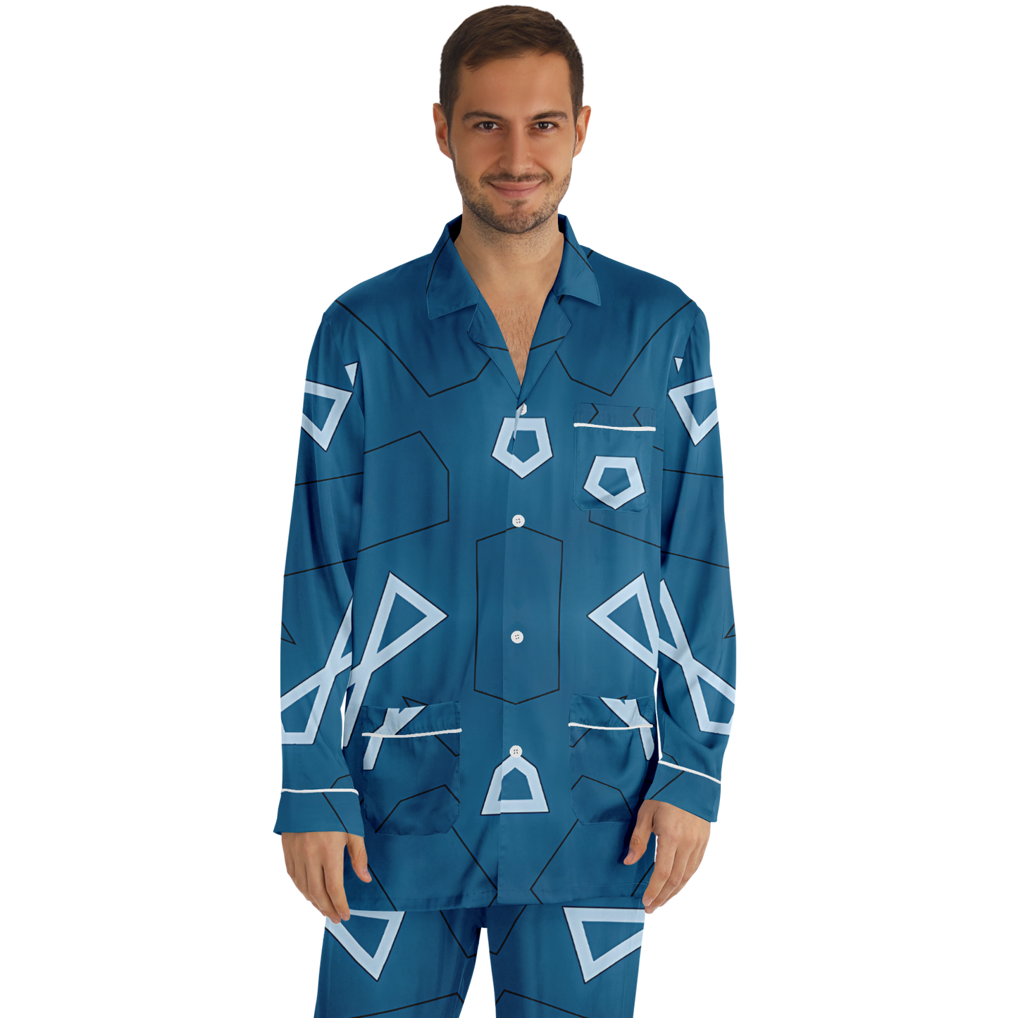 Men's Satin Pajamas