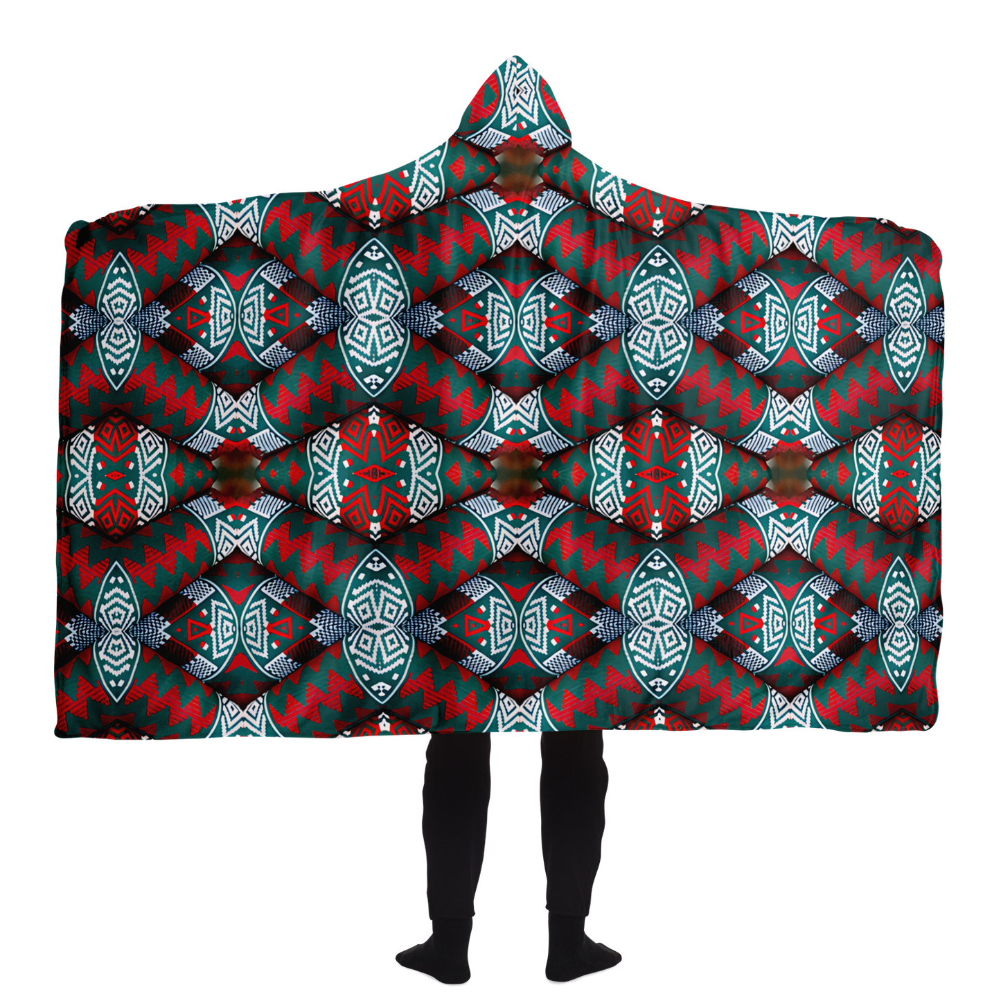 Men's Hooded Blanket Sherpa