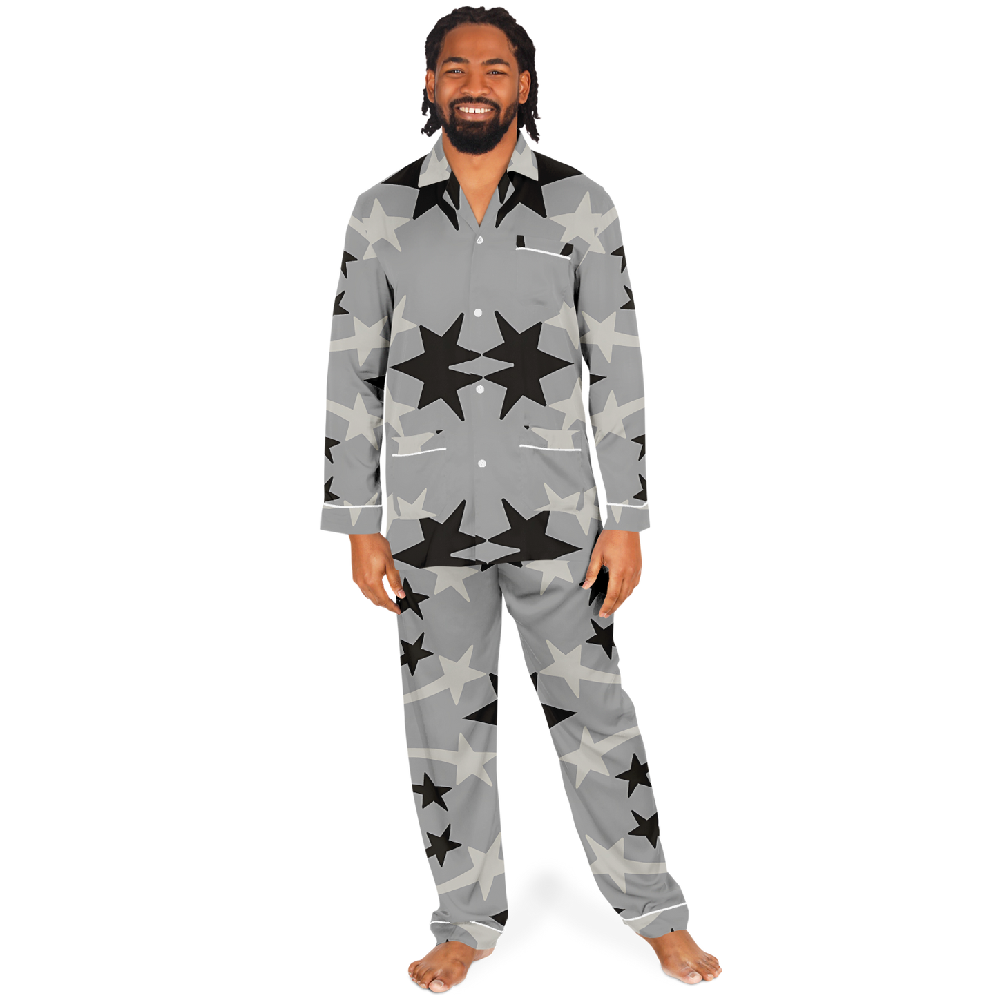 Men's Satin Pajamas
