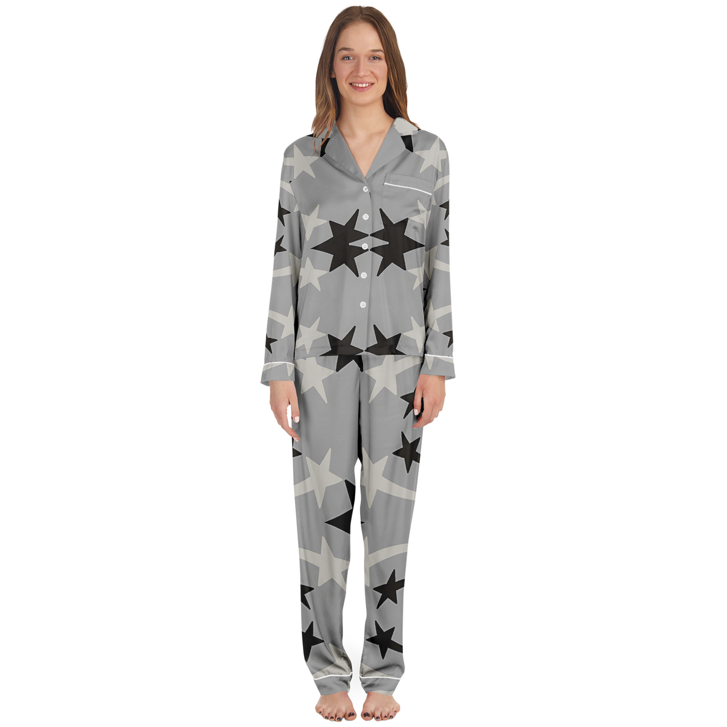Women's Satin Pajamas