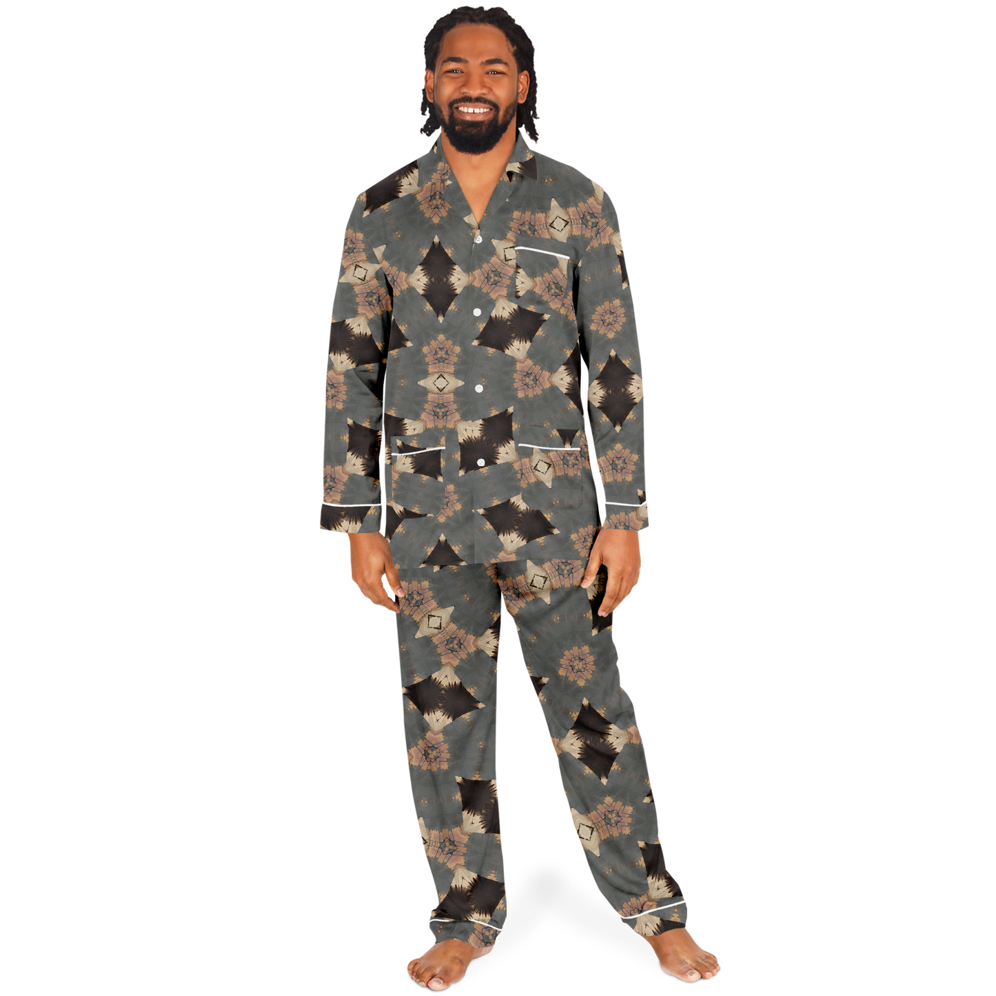 Men's Satin Pajamas