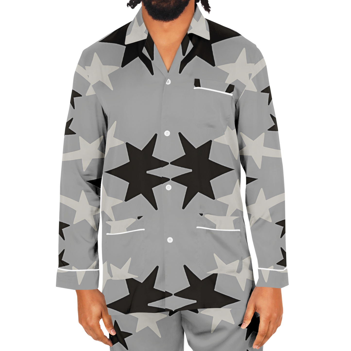 Men's Satin Pajamas