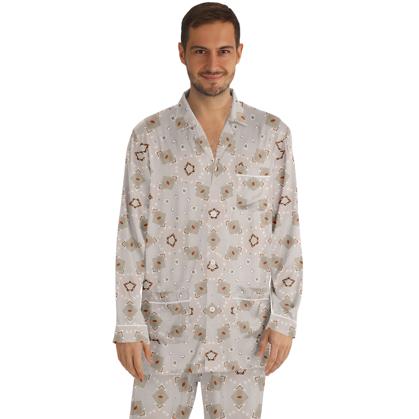 Men's Satin Pajamas