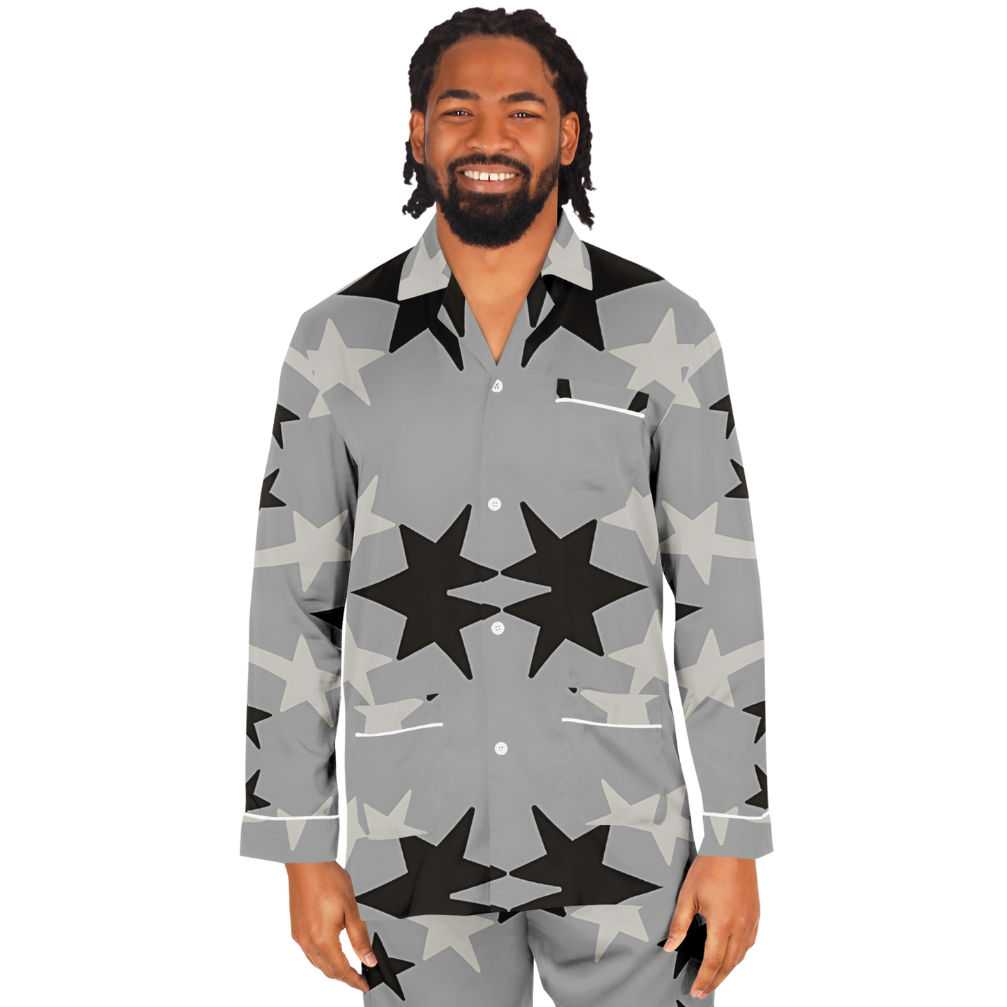 Men's Satin Pajamas