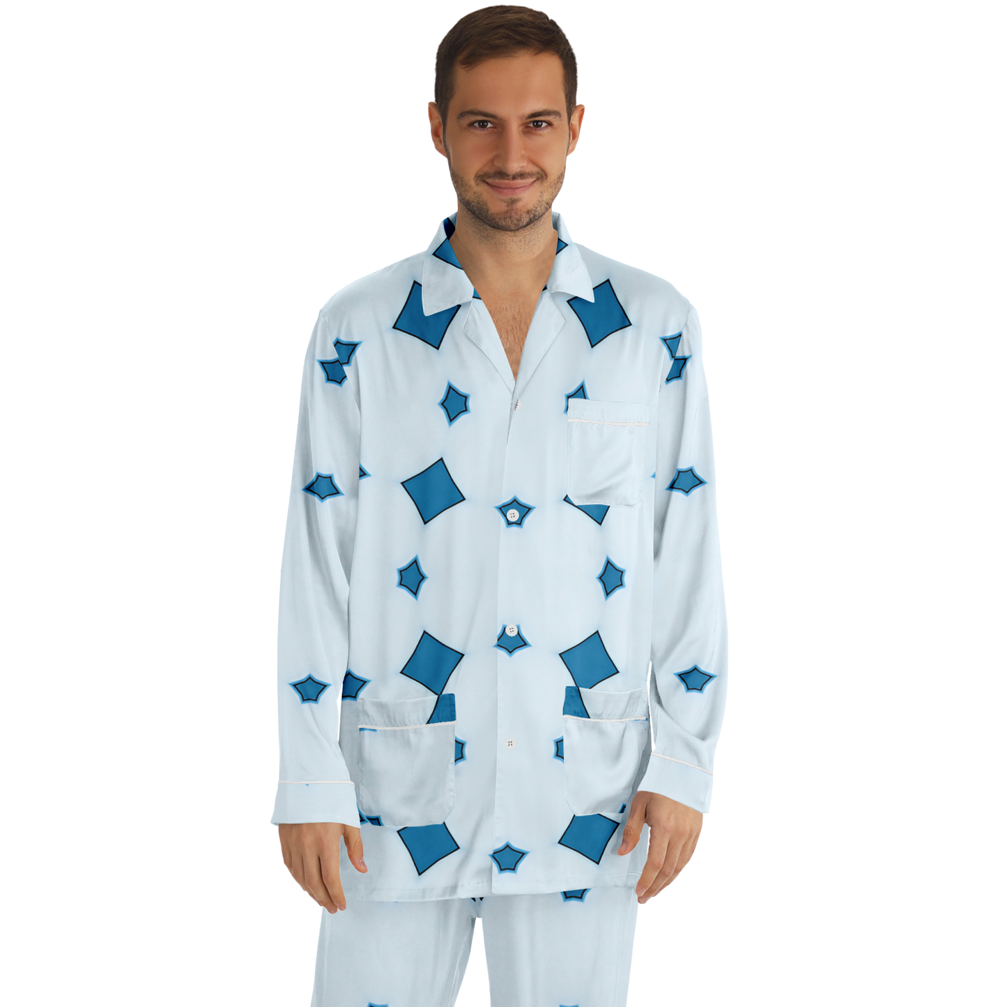 Men's Satin Pajamas