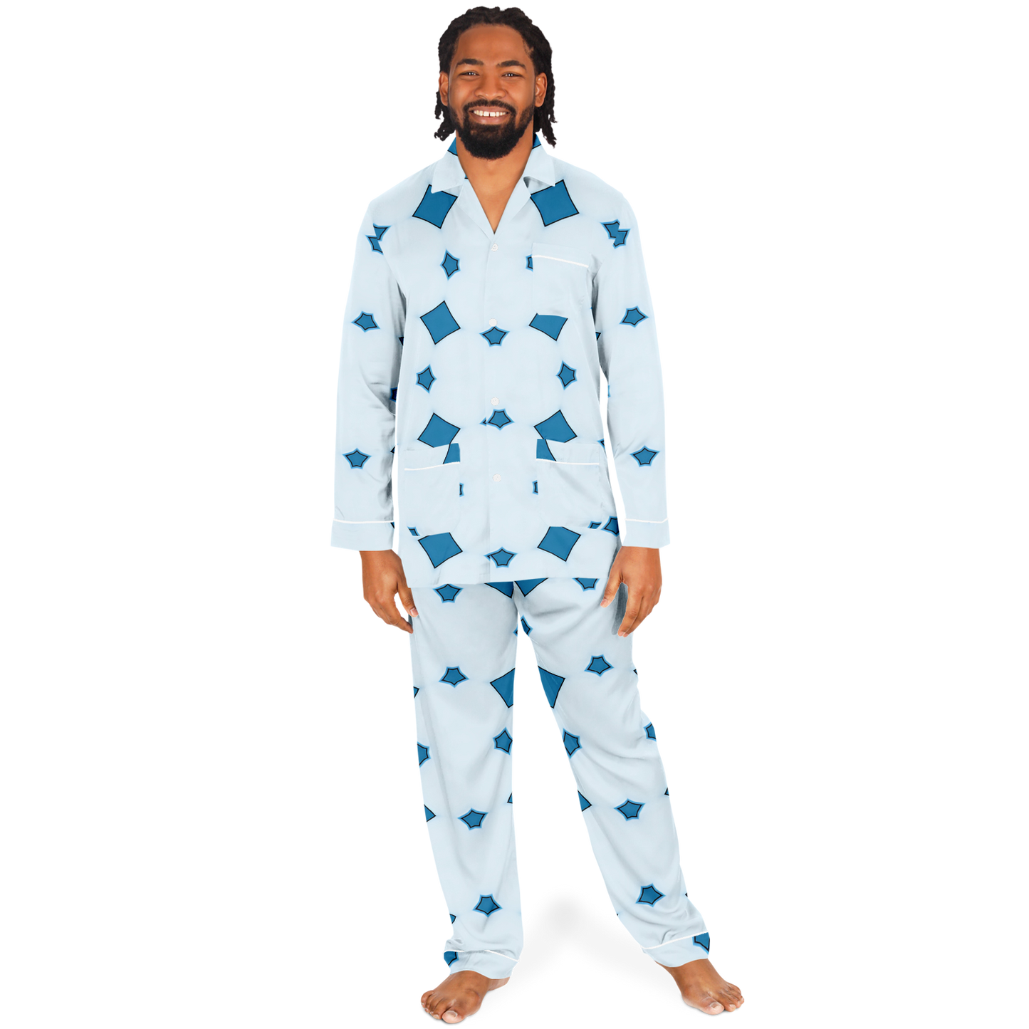 Men's Satin Pajamas
