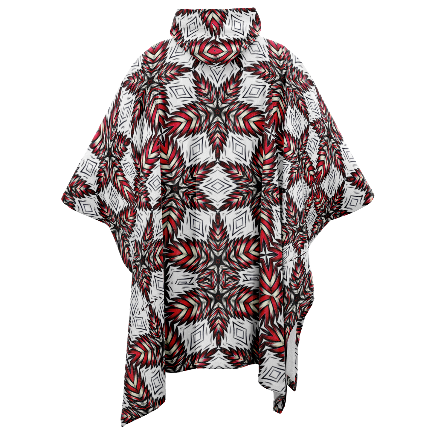 Women's Flannel Blanket Poncho