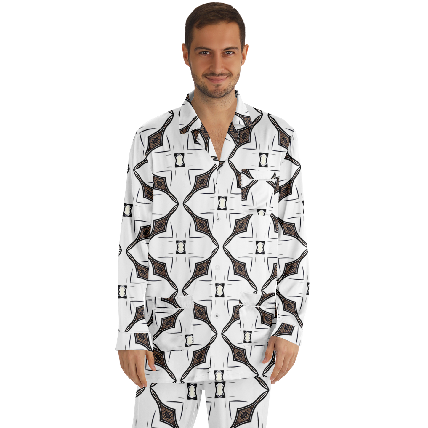 Men's Satin Pajamas