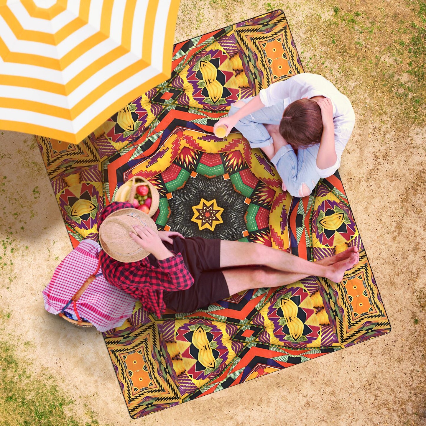 Freeform Beach Towel