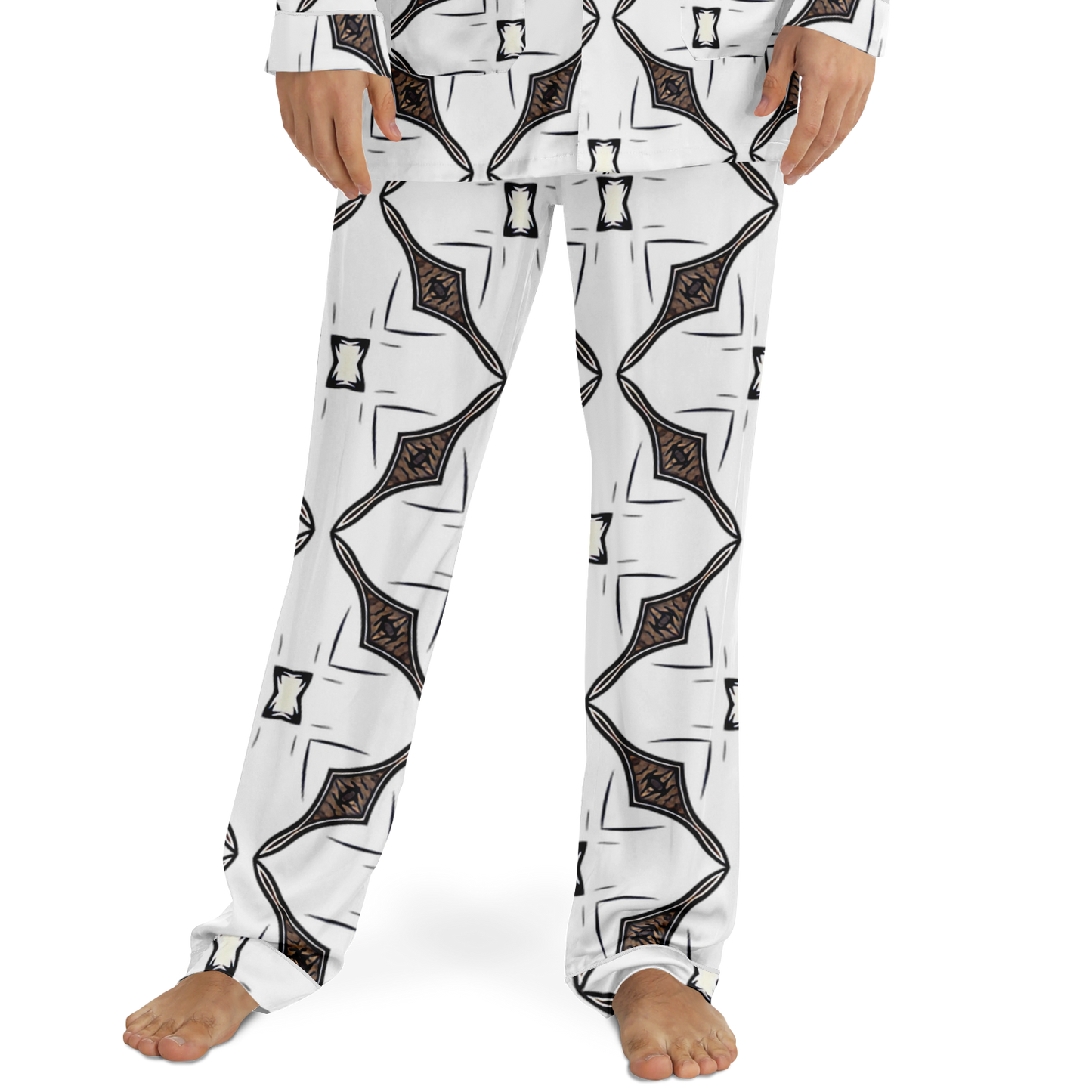 Men's Satin Pajamas