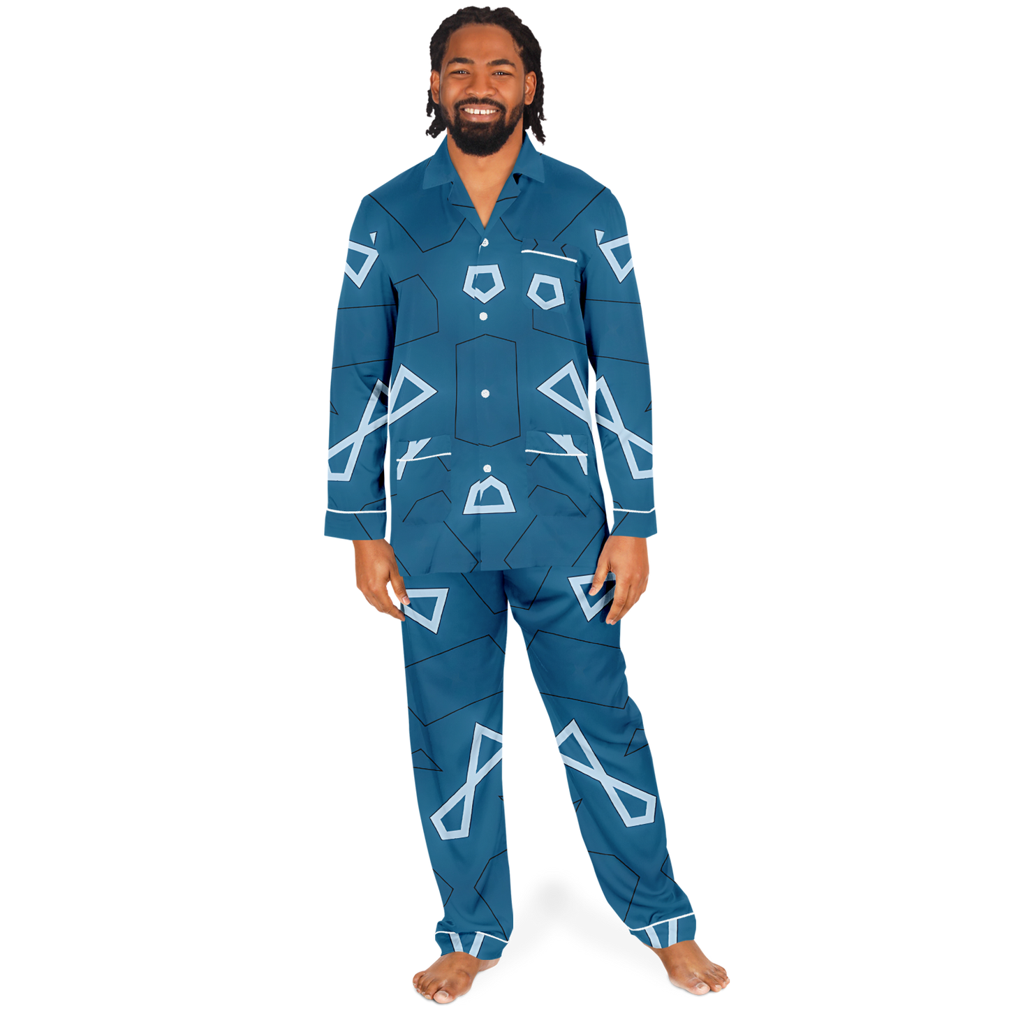 Men's Satin Pajamas
