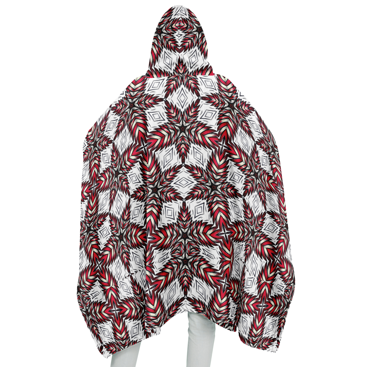 Women's Flannel Blanket Poncho