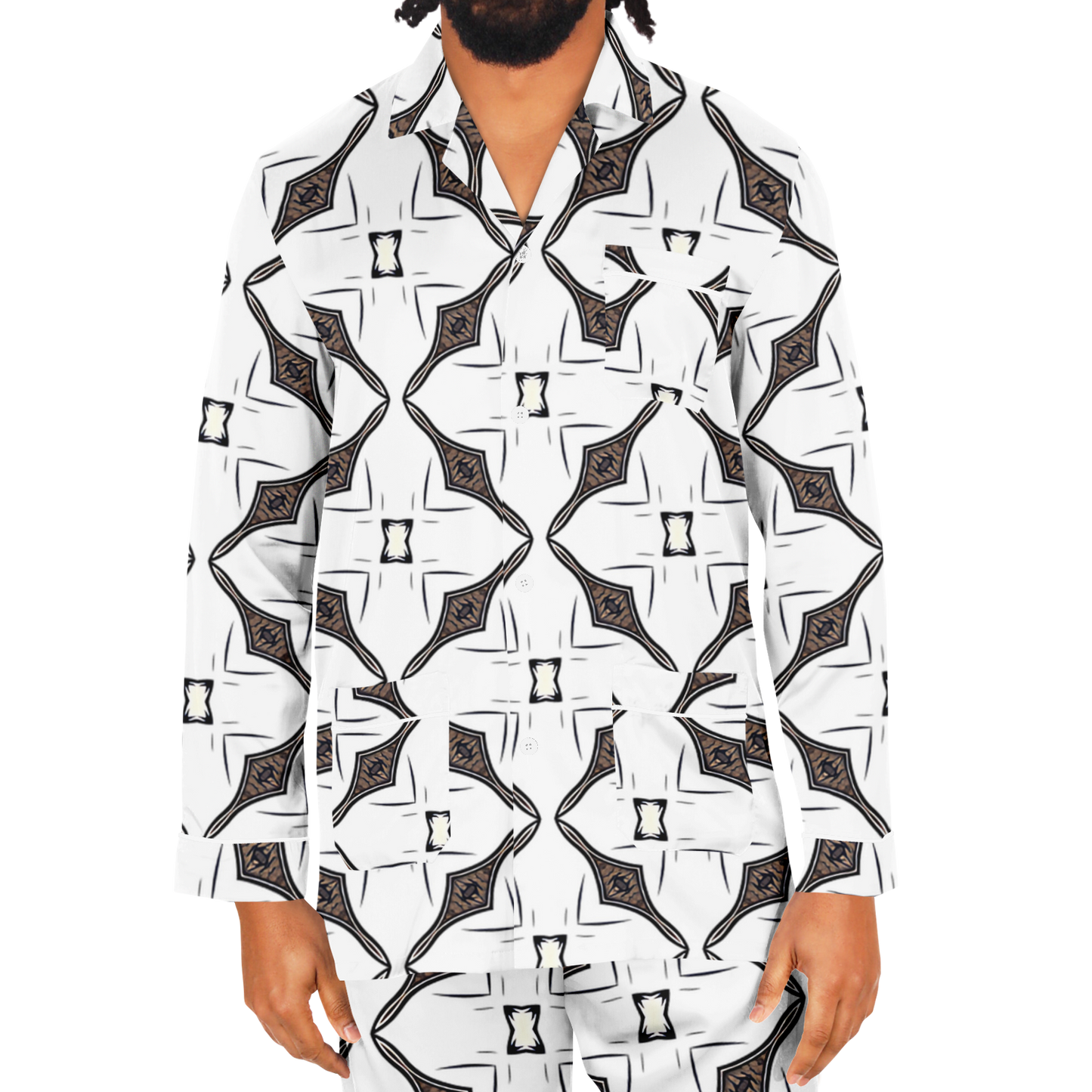 Men's Satin Pajamas
