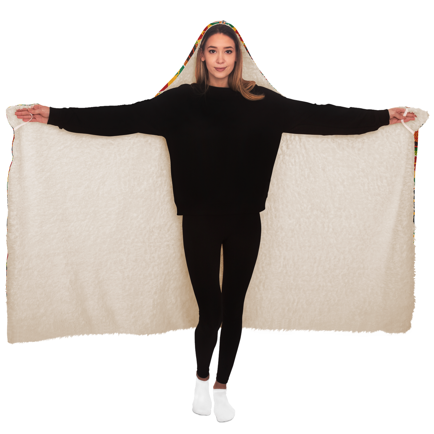 Women's Hooded Blanket Sherpa