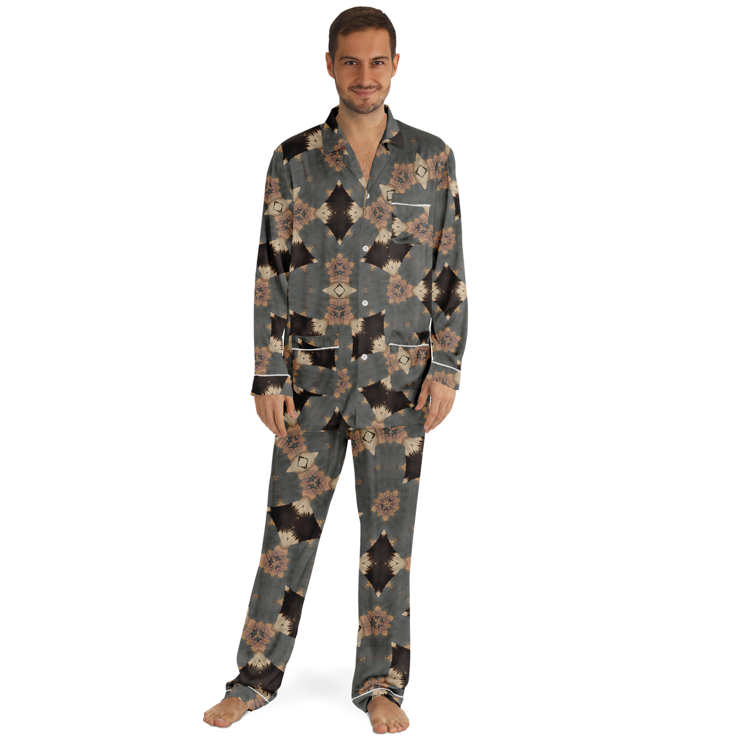 Men's Satin Pajamas