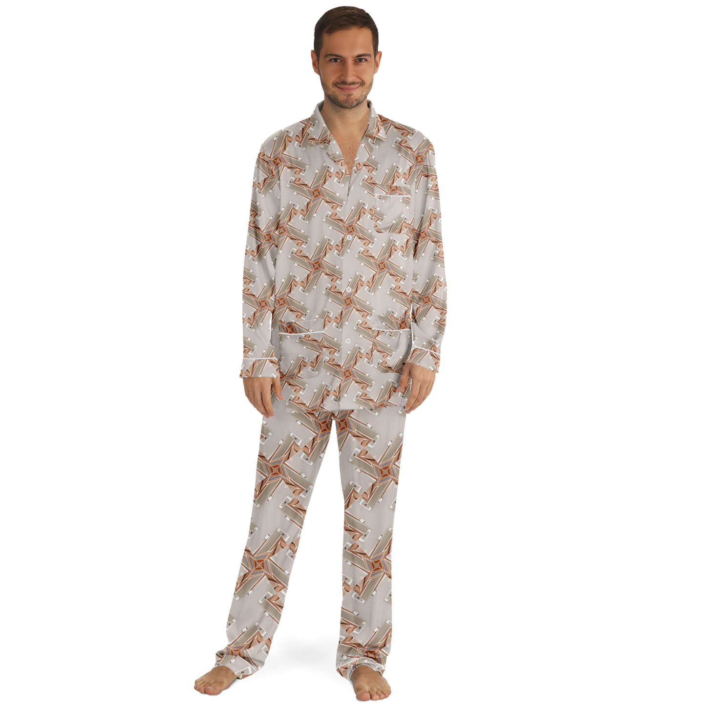 Men's Satin Pajamas