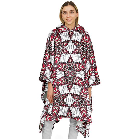 Women's Flannel Blanket Poncho