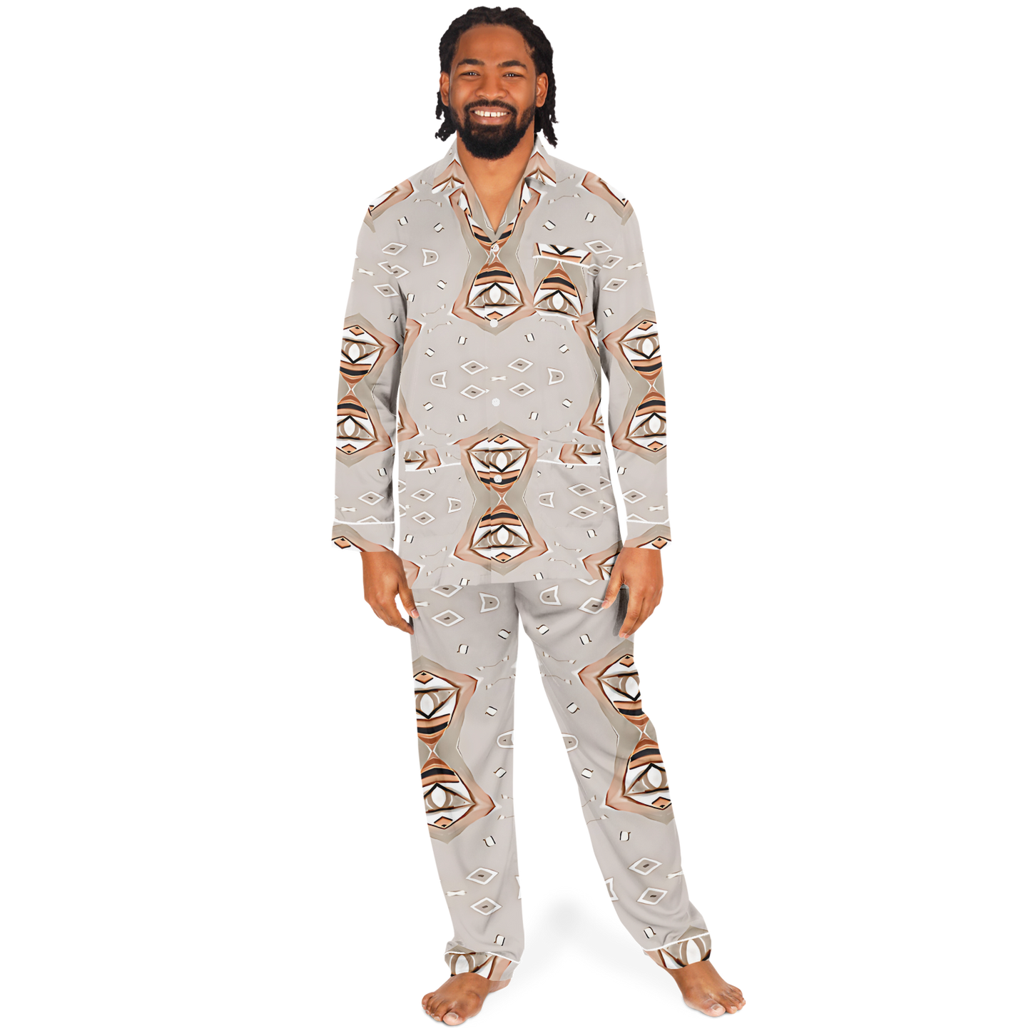 Men's Satin Pajamas