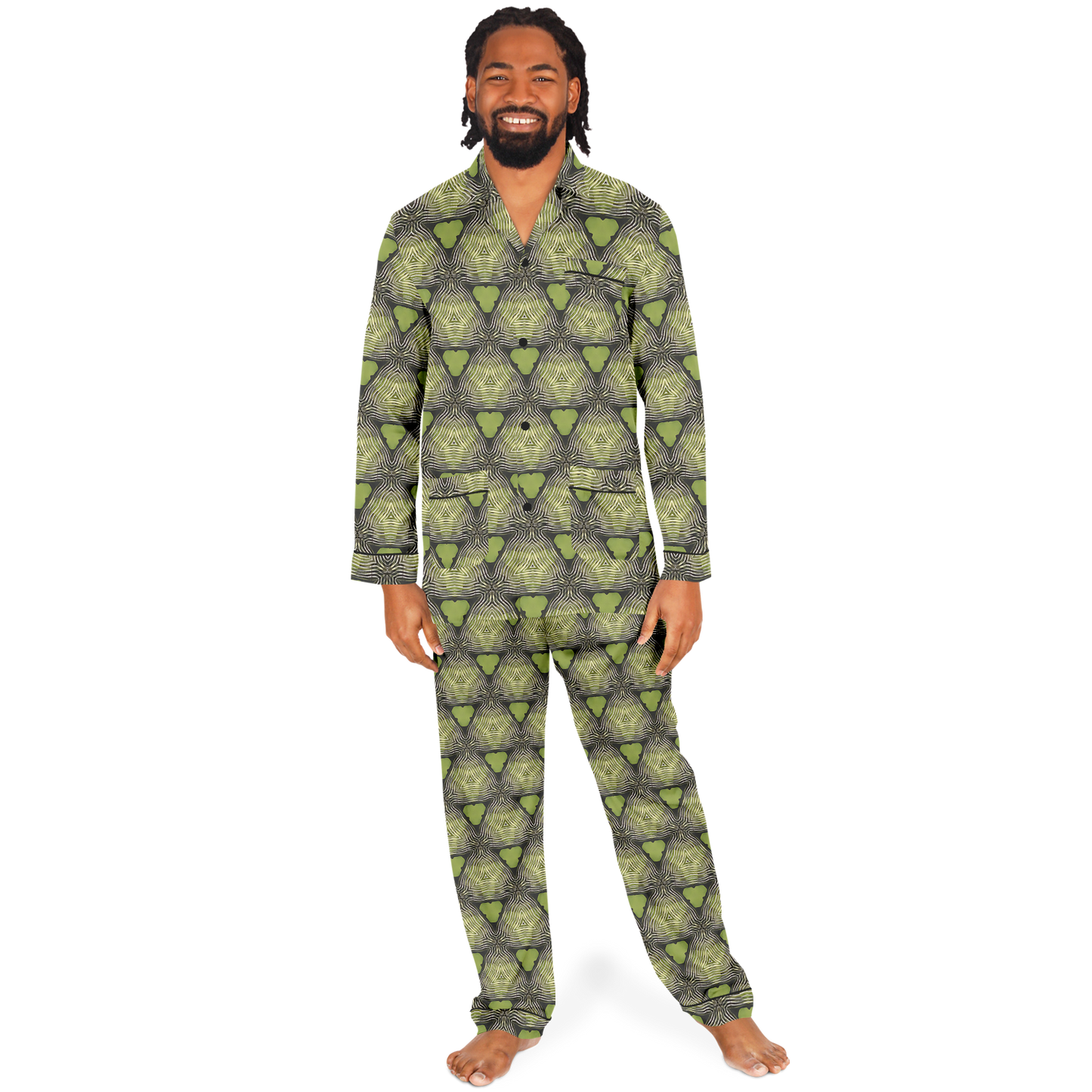 Men's Satin Pajamas