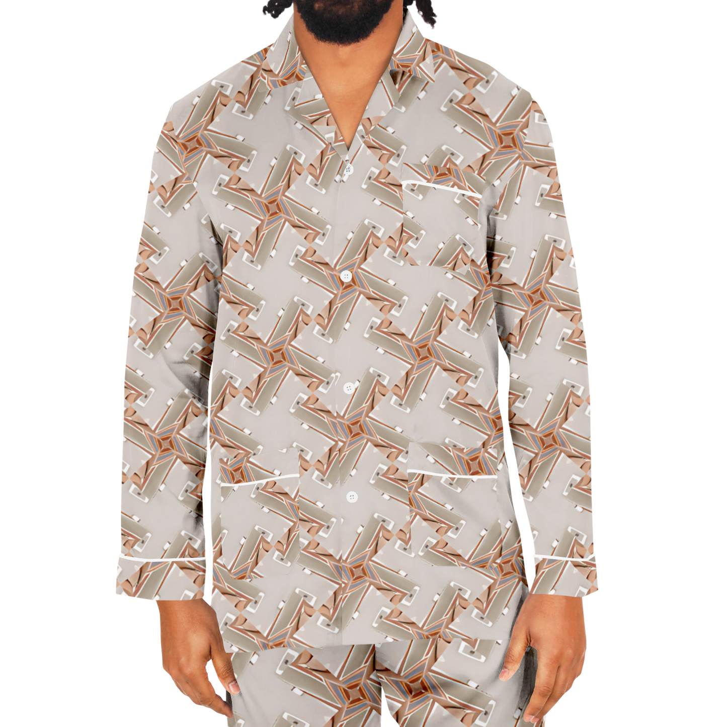Men's Satin Pajamas