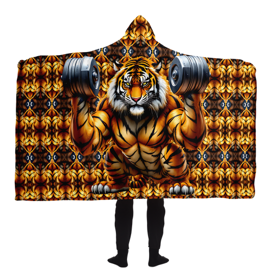 Men's Hooded Blanket Sherpa