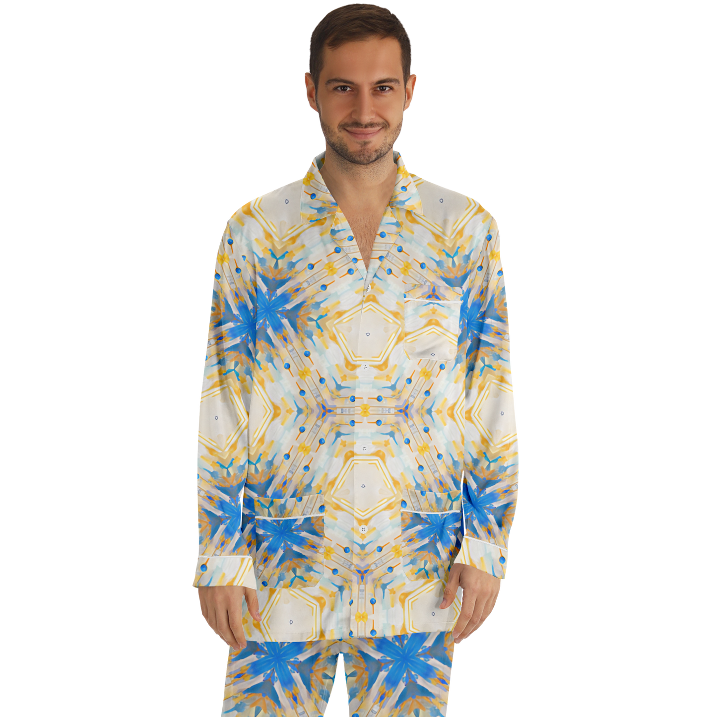 Men's Satin Pajamas