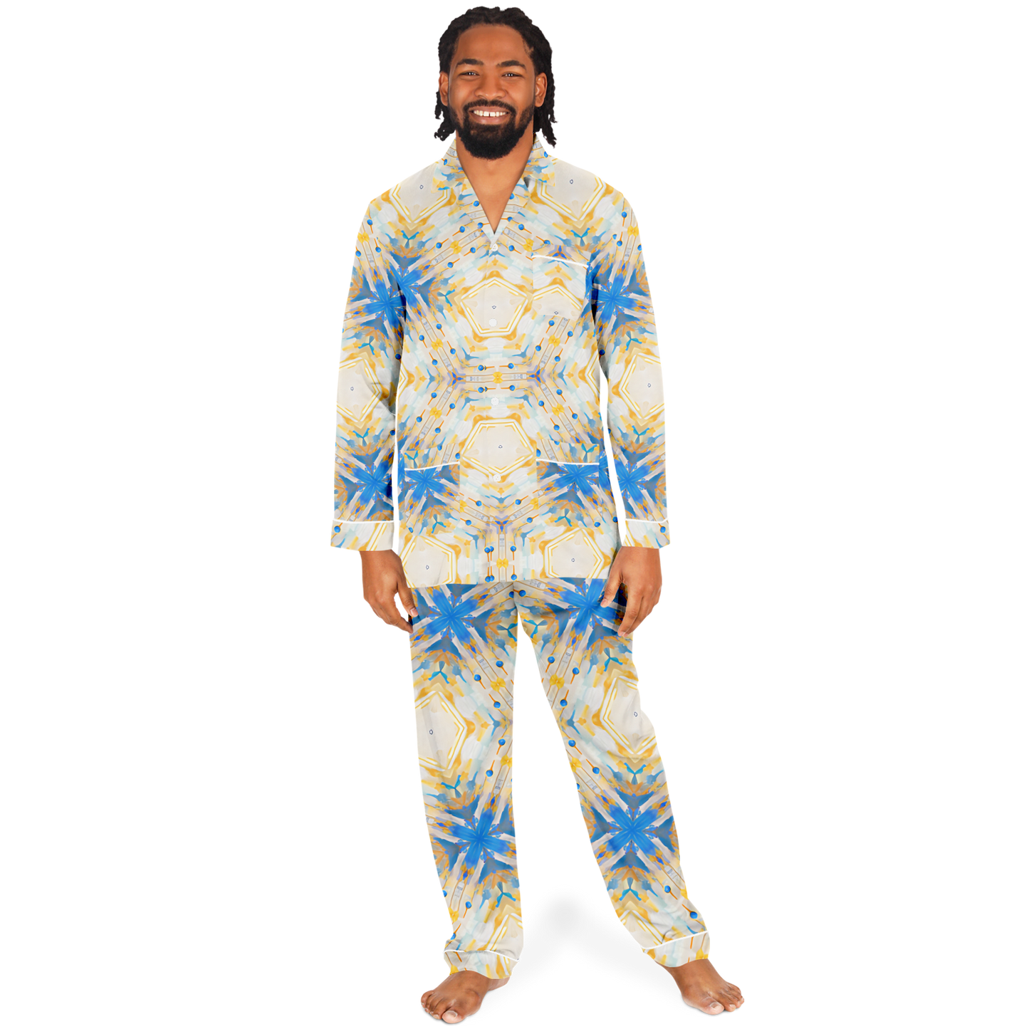 Men's Satin Pajamas