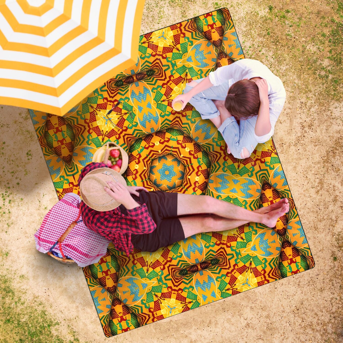 Polyester Freeform Beach Towel