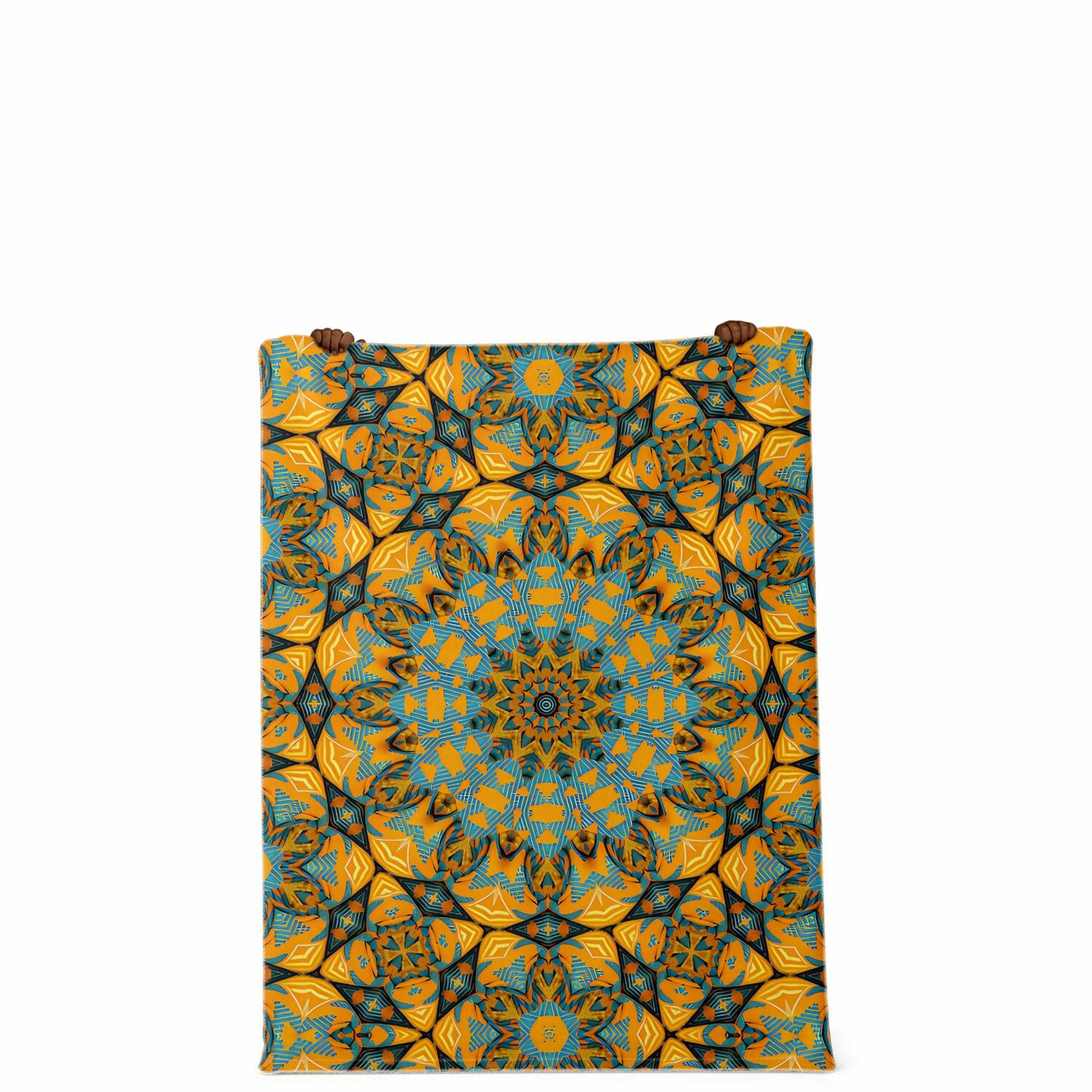 Blanket - Boho Mosaic Patterned Premium Microfleece Blanket