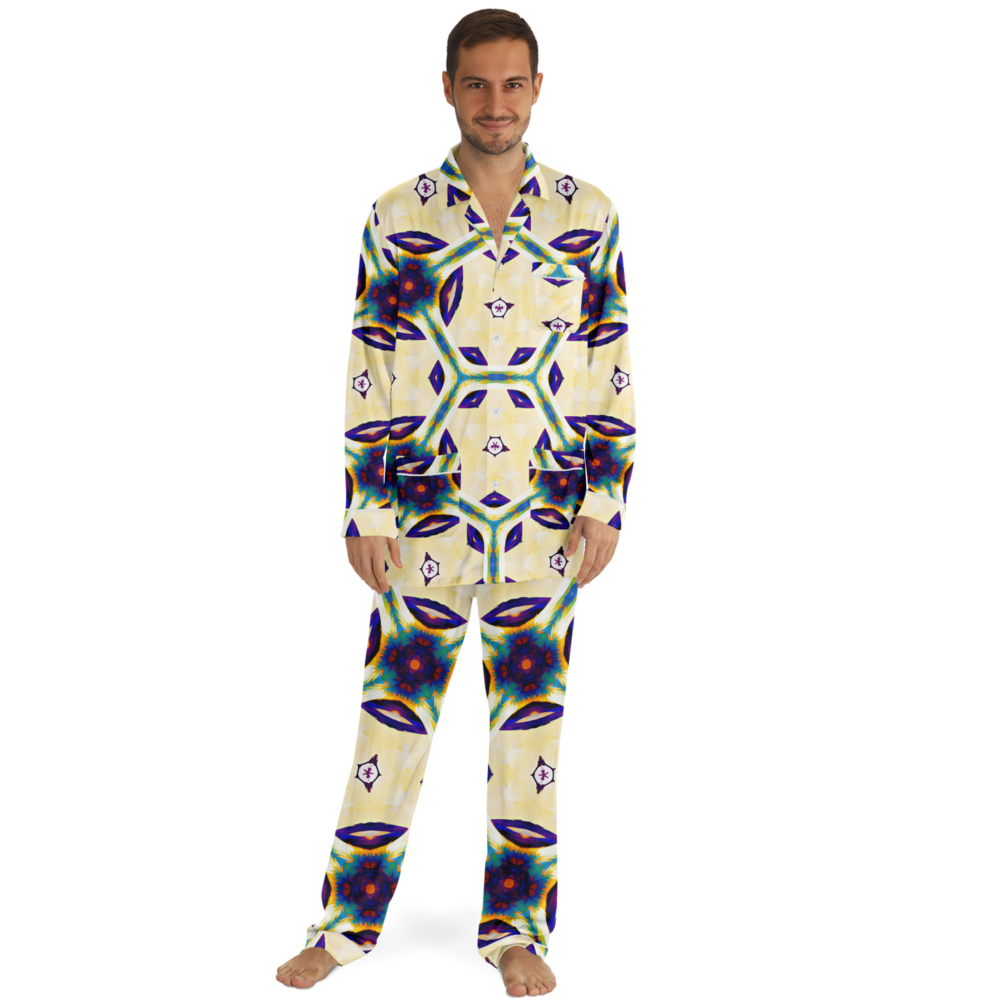 Men's Satin Pajamas