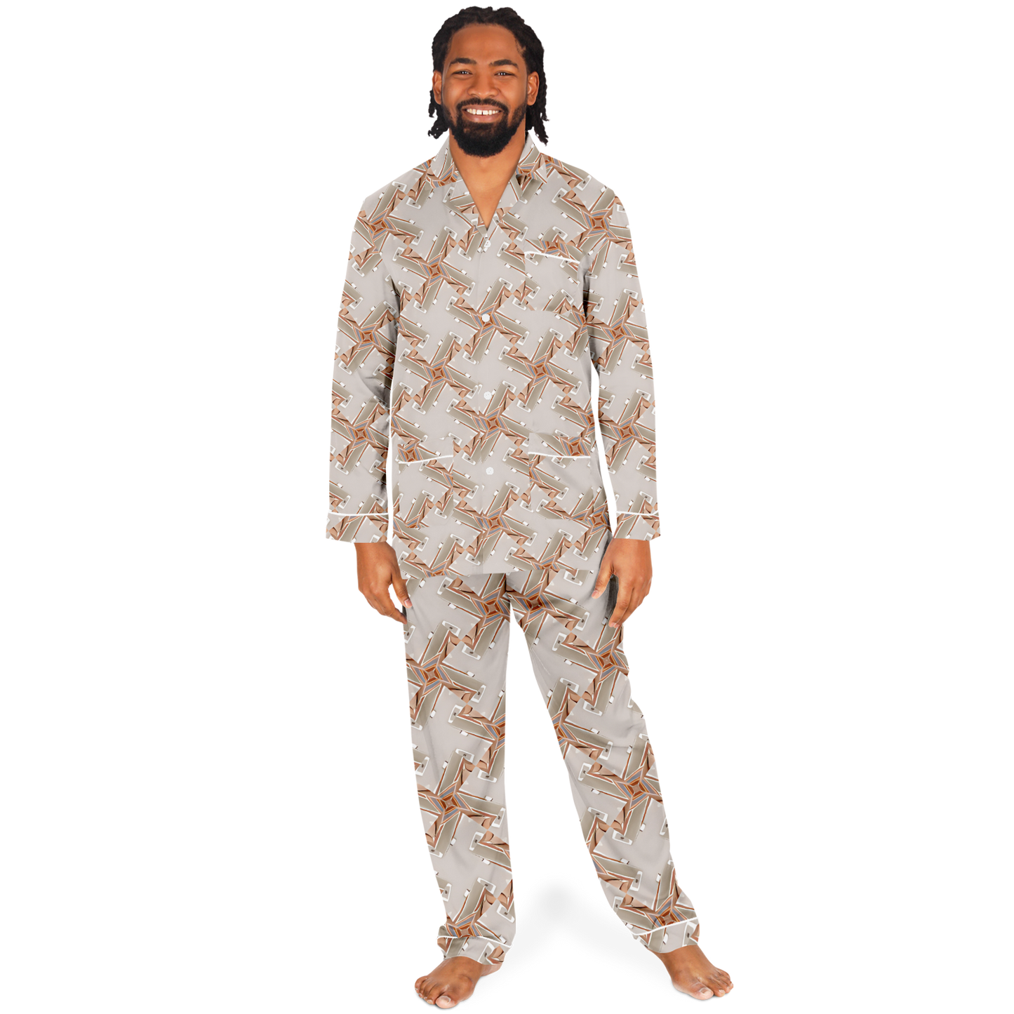 Men's Satin Pajamas