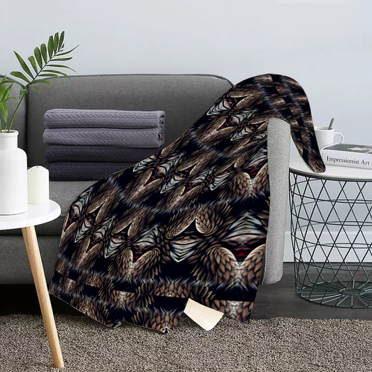 Blanket-Custom Cozy Polar Fleece Short Plush Blankets
