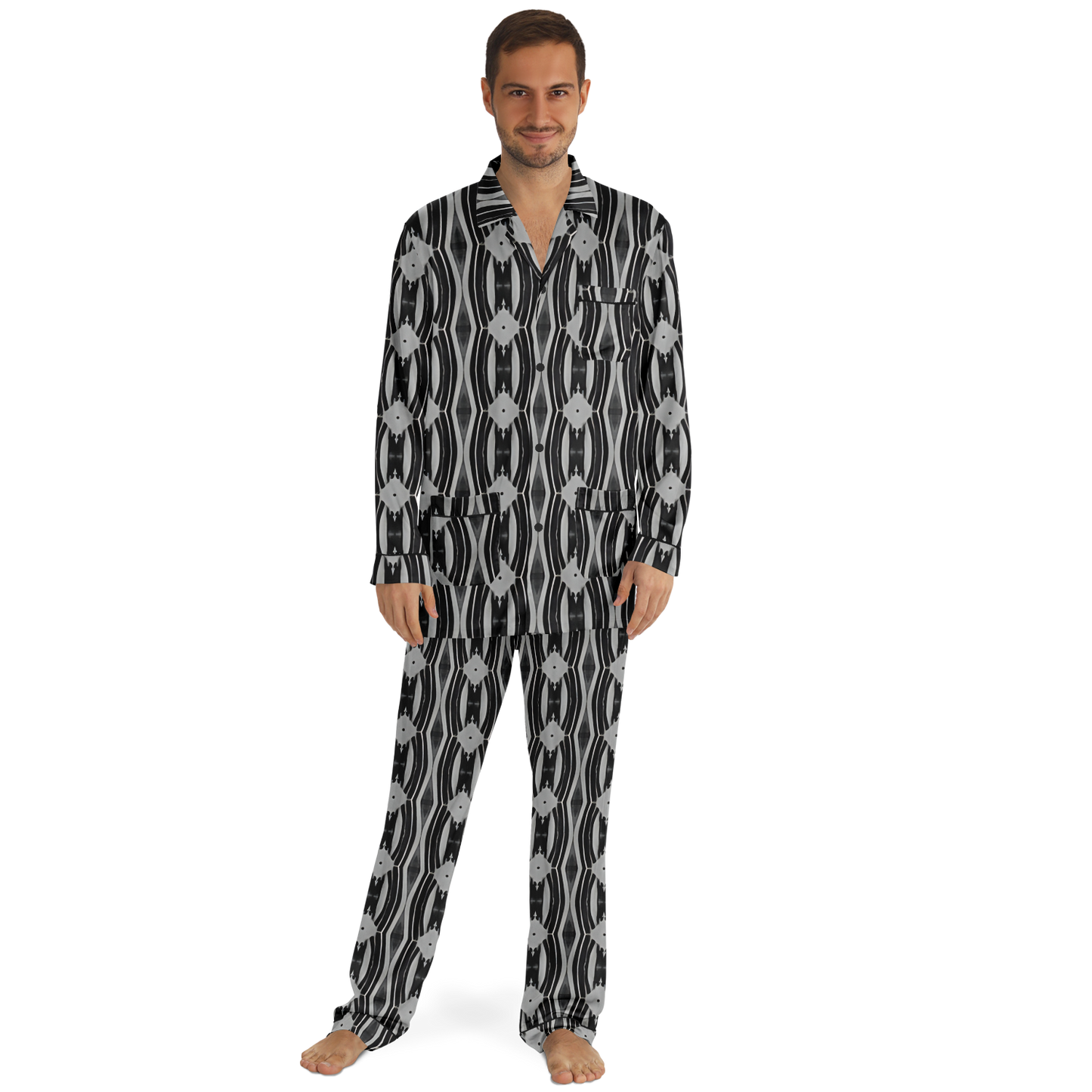 Men's Satin Pajamas