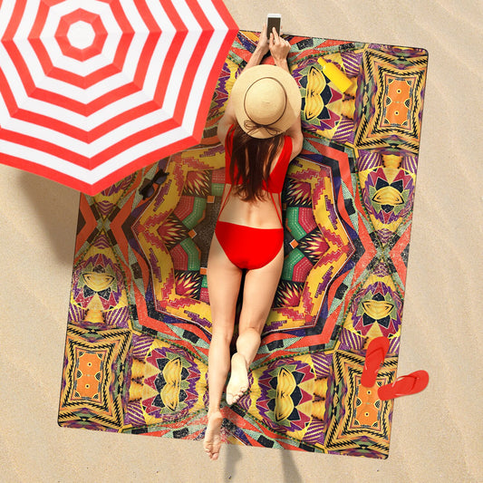Freeform Beach Towel
