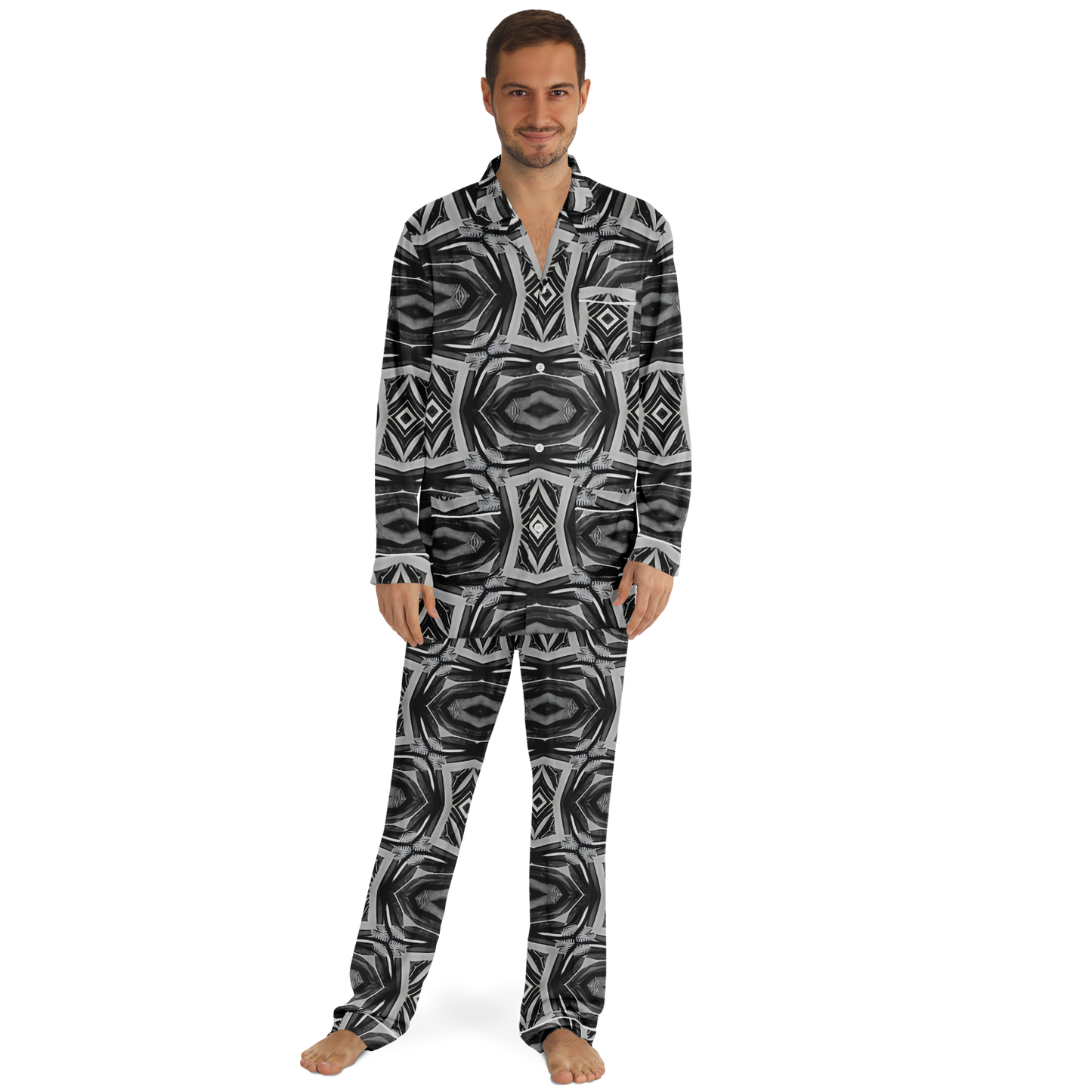 Men's Satin Pajamas