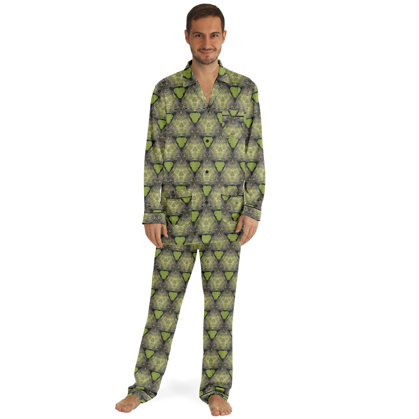 Men's Satin Pajamas