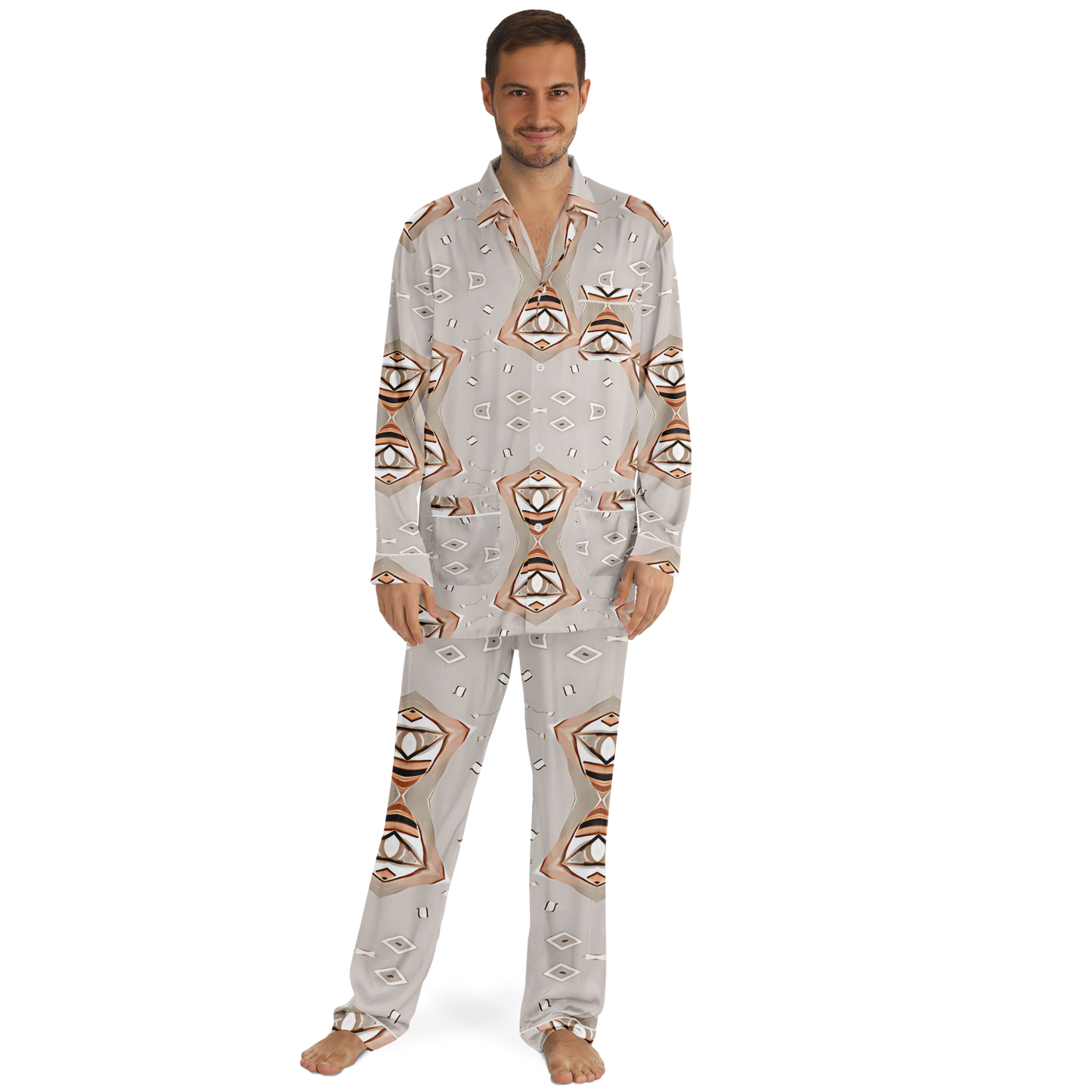 Men's Satin Pajamas