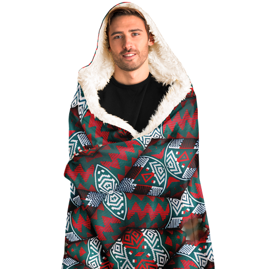 Men's Hooded Blanket Sherpa