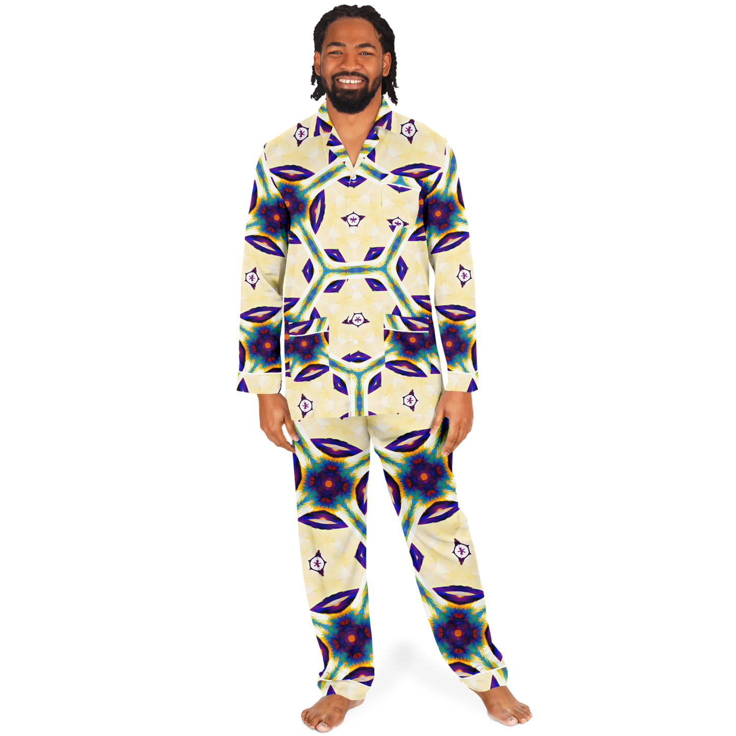 Men's Satin Pajamas