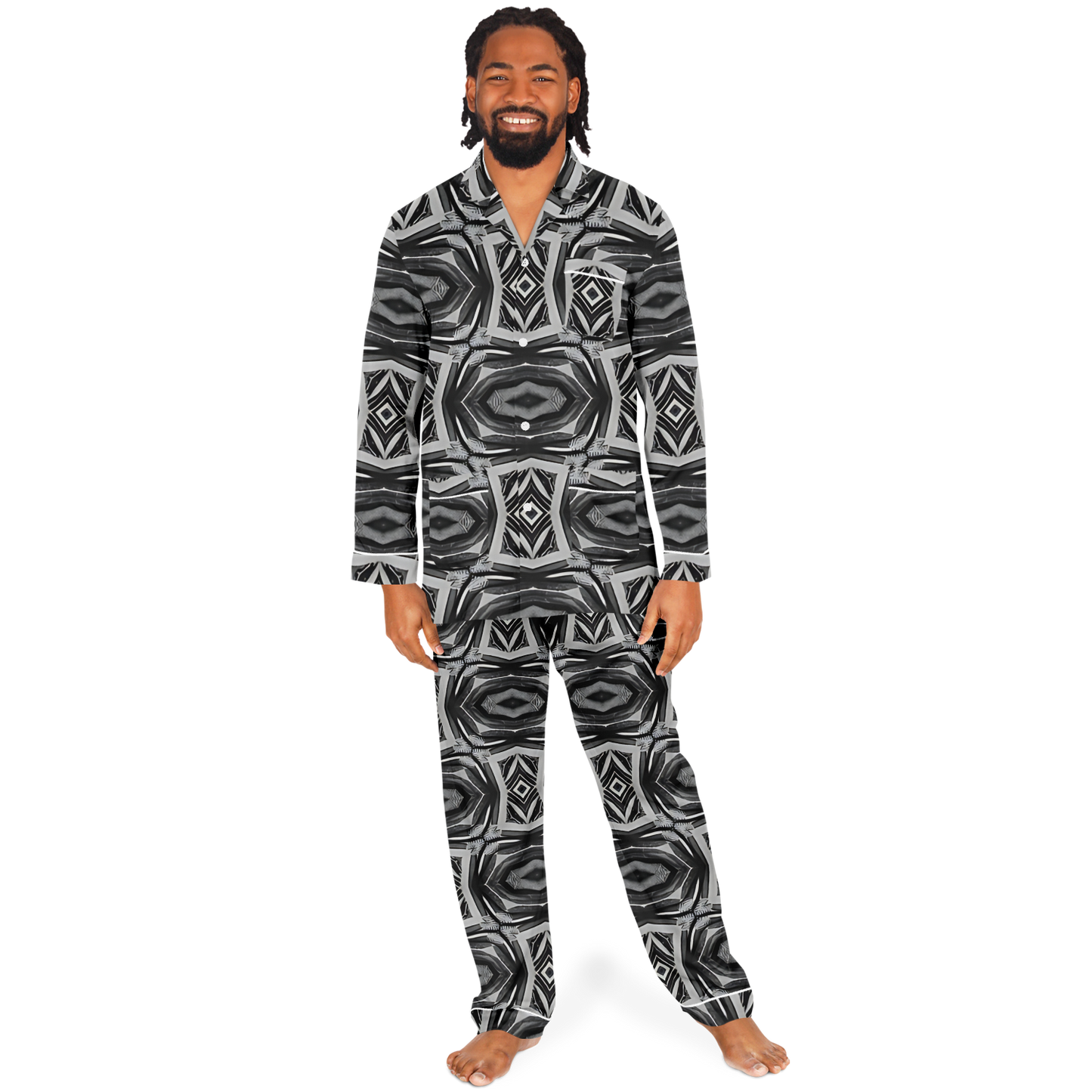 Men's Satin Pajamas
