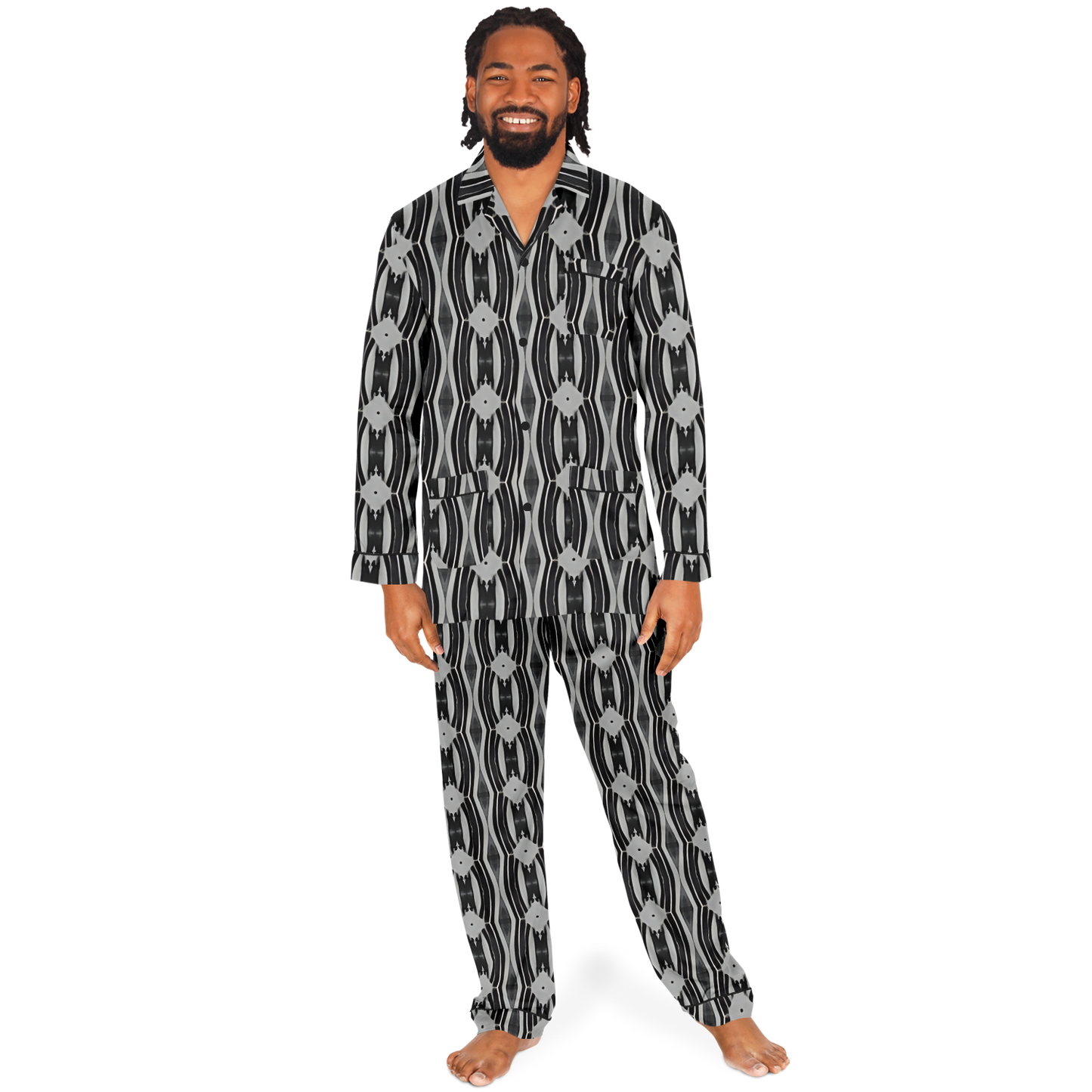 Men's Satin Pajamas