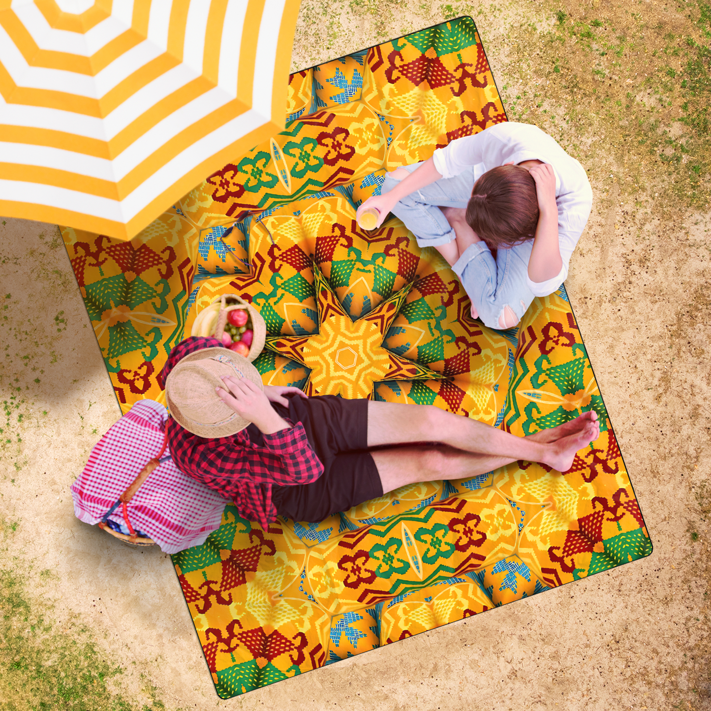 Polyester Freeform Beach Towel